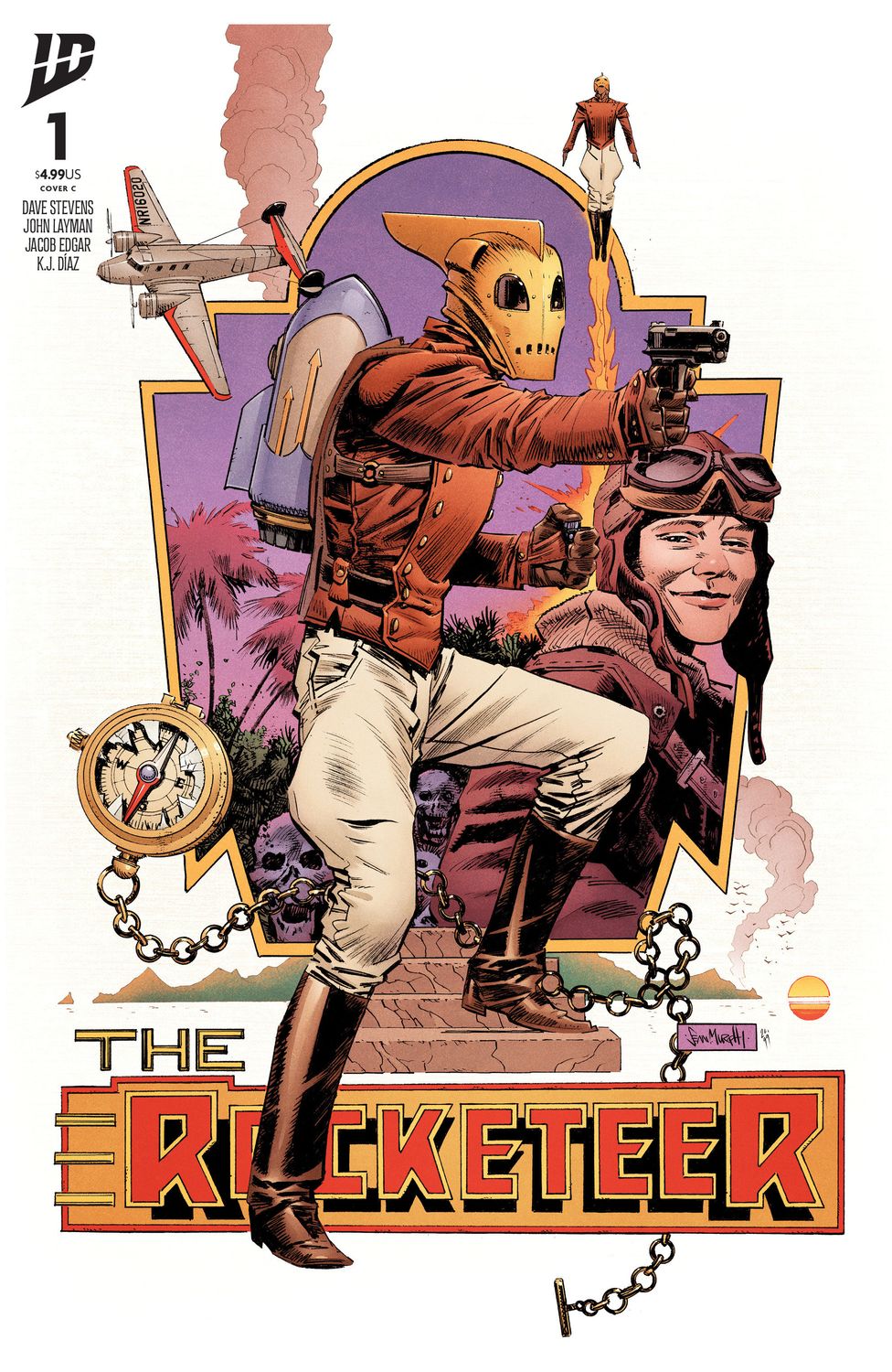 The Rocketeer: The Island #1 Variant C (Murphy) The Rocketeer: The Island #1 Variant C (Murphy)