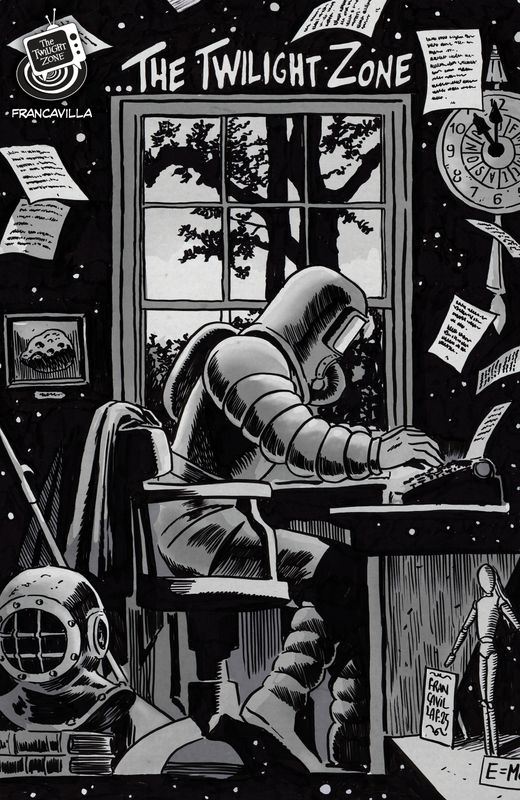 The Twilight Zone #5 Variant B (Francavilla Connecting Cover) The Twilight Zone #5 Variant B (Francavilla Connecting Cover)