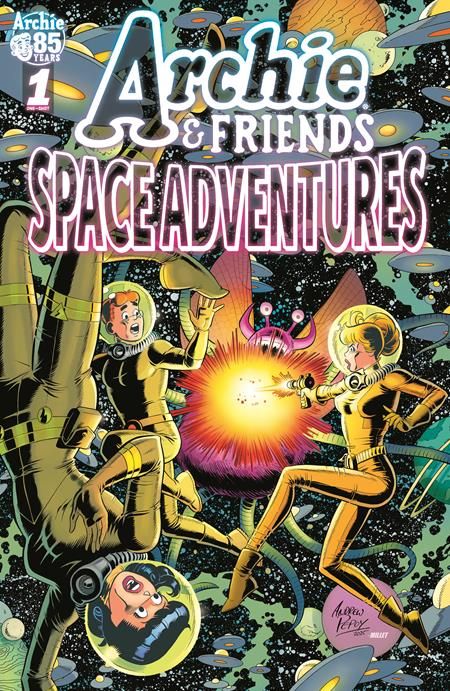 ARCHIE & FRIENDS #20 SPACE ADVENTURES CVR B ANDREW PEPOY JASON MILLET VAR ARCHIE & FRIENDS #20 SPACE ADVENTURES CVR B ANDREW PEPOY JASON MILLET VAR