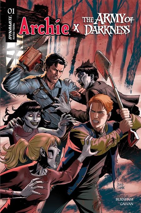 ARCHIE X ARMY OF DARKNESS #1 CVR D CRAIG CERMAK VAR ARCHIE X ARMY OF DARKNESS #1 CVR D CRAIG CERMAK VAR