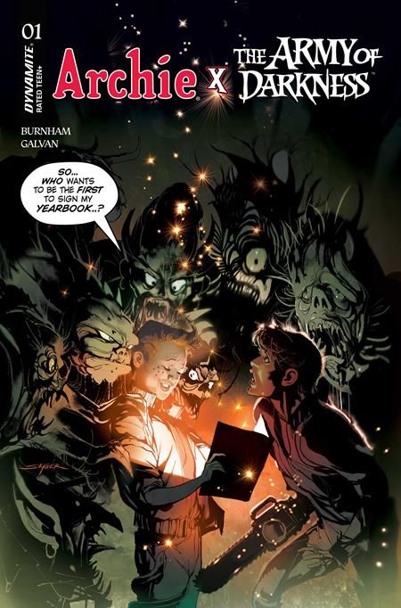 ARCHIE X ARMY OF DARKNESS #1 CVR E STUART SAYGER VAR ARCHIE X ARMY OF DARKNESS #1 CVR E STUART SAYGER VAR