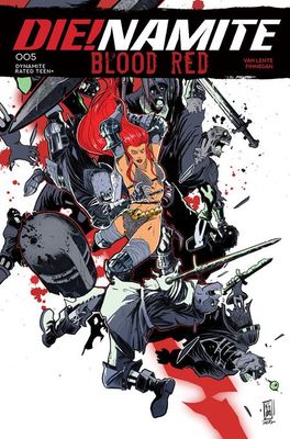 DIENAMITE BLOOD RED #5 CVR C EMANUELE ERCOLANI VAR DIENAMITE BLOOD RED #5 CVR C EMANUELE ERCOLANI VAR