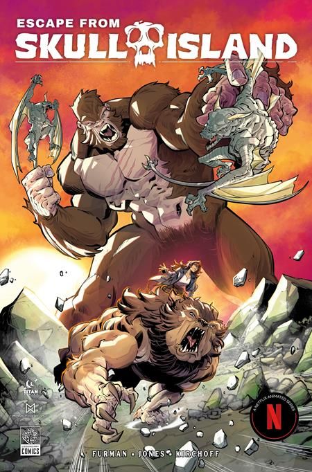 ESCAPE FROM SKULL ISLAND #2 (OF 4) CVR C EDUARDO MELLO VAR ESCAPE FROM SKULL ISLAND #2 (OF 4) CVR C EDUARDO MELLO VAR