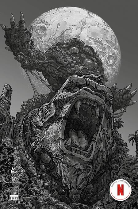 ESCAPE FROM SKULL ISLAND #2 (OF 4) CVR D DIEGO YAPUR INKS VIRGIN VAR ESCAPE FROM SKULL ISLAND #2 (OF 4) CVR D DIEGO YAPUR INKS VIRGIN VAR