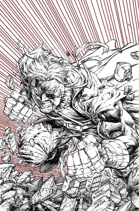 FINAL BOSS #4 CVR E 1:50 SHELBY ROBERTSON B&W VAR