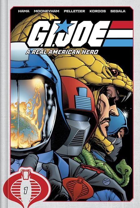 GI JOE A REAL AMERICAN HERO DLX HC BOOK 01 DIRECT MARKET EXCLUSIVE BRAD WALKER & LAURA MARTIN VAR