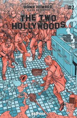 HANK HOWARD PIZZA DETECTIVE THE TWO HOLLYWOODS #2 (OF 2) CVR B DAVID LAPHAM VAR HANK HOWARD PIZZA DETECTIVE THE TWO HOLLYWOODS #2 (OF 2) CVR B DAVID LAPHAM VAR