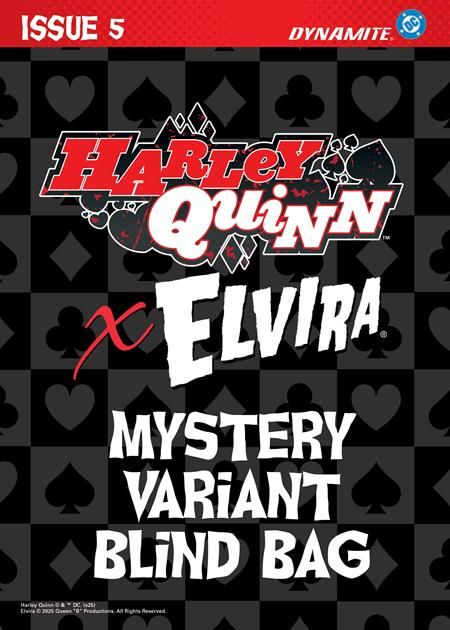 HARLEY QUINN X ELVIRA #5 CVR E BLIND BAG VAR HARLEY QUINN X ELVIRA #5 CVR E BLIND BAG VAR