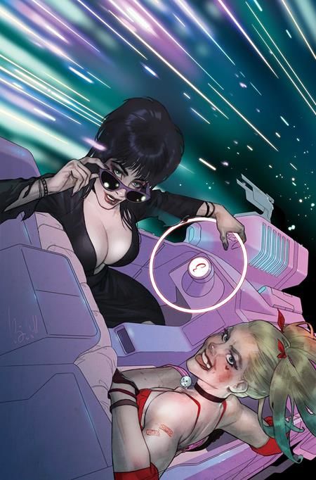 HARLEY QUINN X ELVIRA #5 CVR I 1:10 BEN CALDWELL VIRGIN VAR HARLEY QUINN X ELVIRA #5 CVR I 1:10 BEN CALDWELL VIRGIN VAR