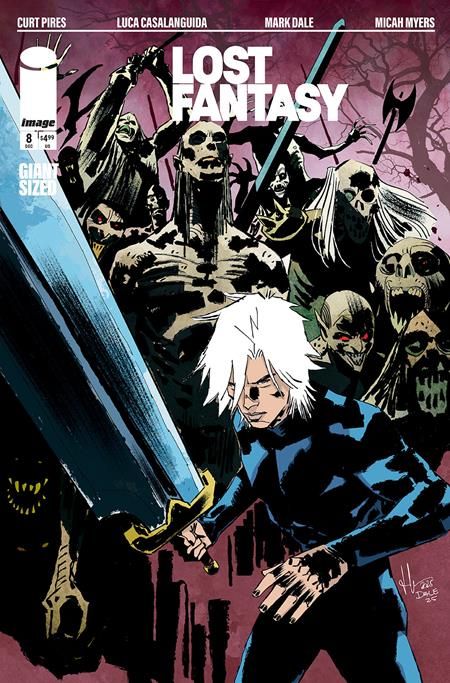 LOST FANTASY #8 CVR B LUCA CASALANGUIDA VAR LOST FANTASY #8 CVR B LUCA CASALANGUIDA VAR