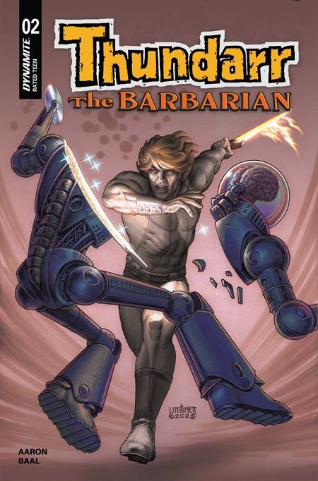 THUNDARR THE BARBARIAN #2 CVR D JOSEPH MICHAEL LINSNER VAR THUNDARR THE BARBARIAN #2 CVR D JOSEPH MICHAEL LINSNER VAR