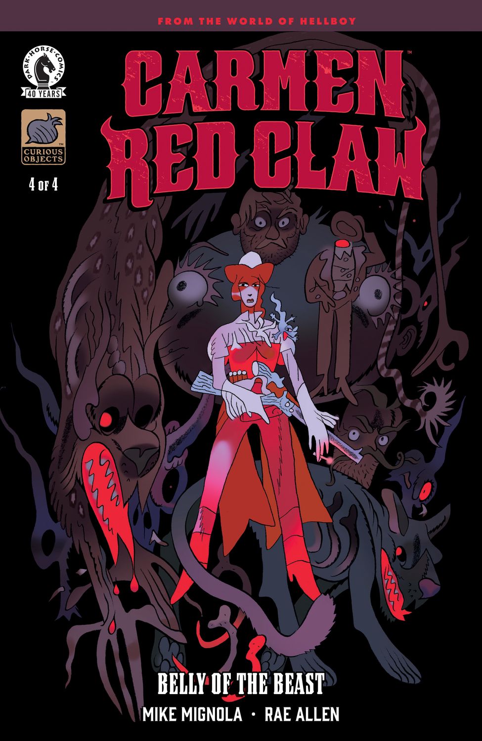 Carmen Red Claw: Belly of the Beast #4 (CVR B) (Benjamin Schipper) Carmen Red Claw: Belly of the Beast #4 (CVR B) (Benjamin Schipper)