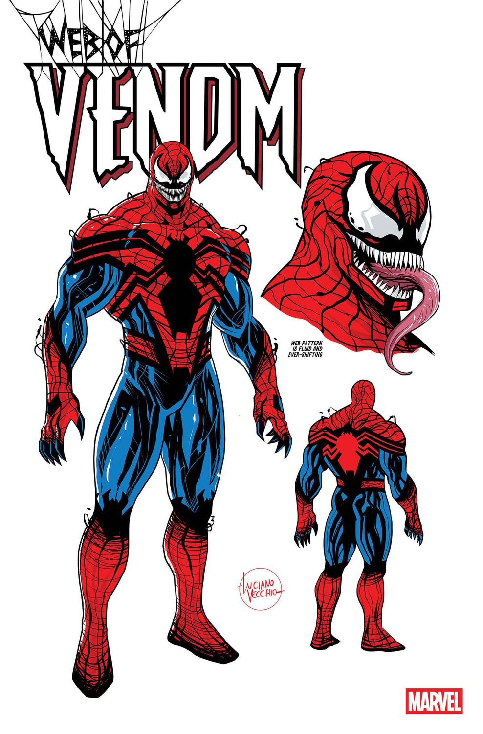 WEB OF VENOM #1 LUCIANO VECCHIO DESIGN 1:10 VARIANT
