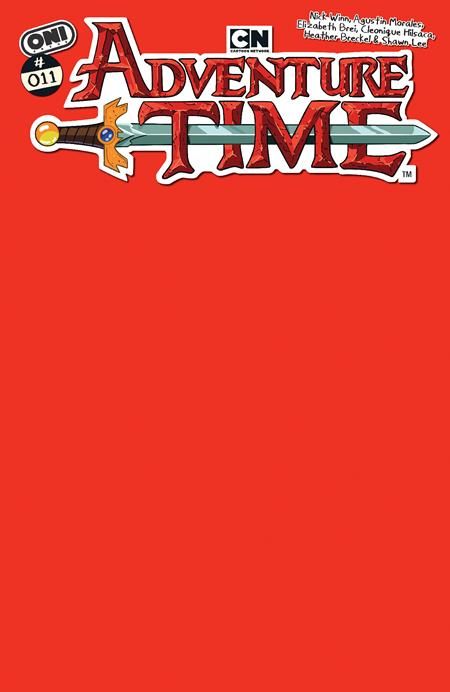 ADVENTURE TIME (2025) #11 CVR C FLAME PRINCESS RED BLANK SKETCH VAR ADVENTURE TIME (2025) #11 CVR C FLAME PRINCESS RED BLANK SKETCH VAR