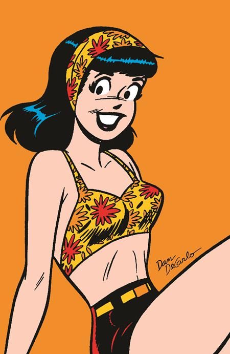 ARCHIE COMICS 85TH ANNIVERSARY PRESENTS BETTY & VERONICA PIN UP SPECIAL #1 (ONE SHOT) CVR E DAN DECARLO FOIL VERONICA VAR