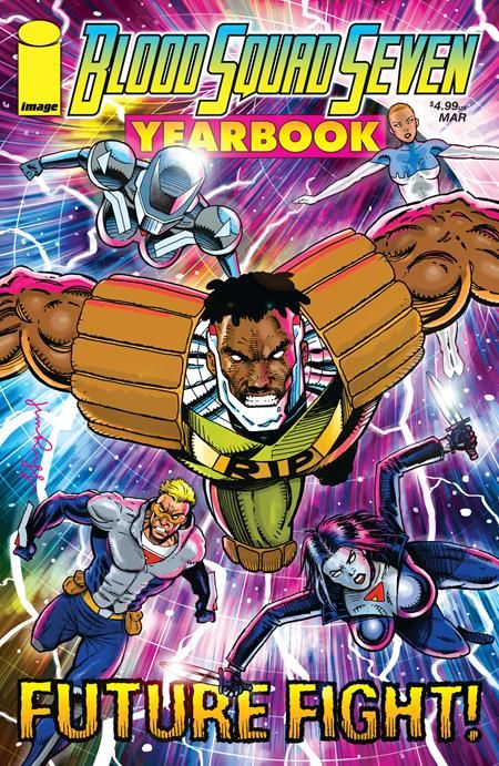 BLOOD SQUAD SEVEN YEARBOOK #1 CVR B 1:10 JIM RUGG VAR