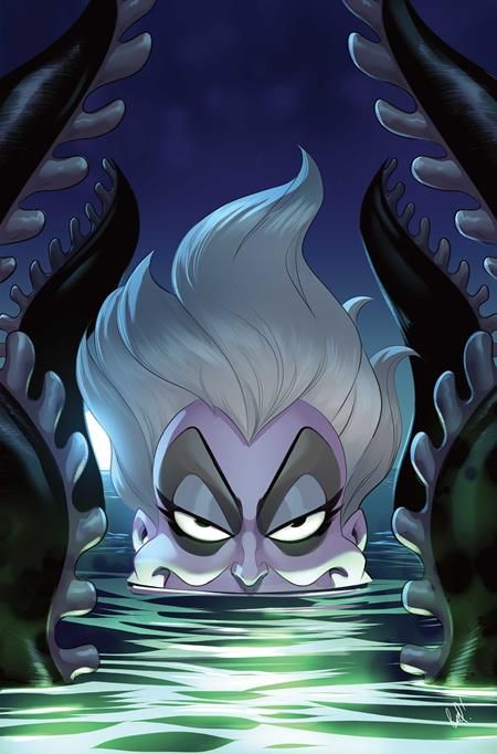 DISNEY VILLAINS URSULA #2 CVR J 1:20 ROBERT QUINN VIRGIN VAR