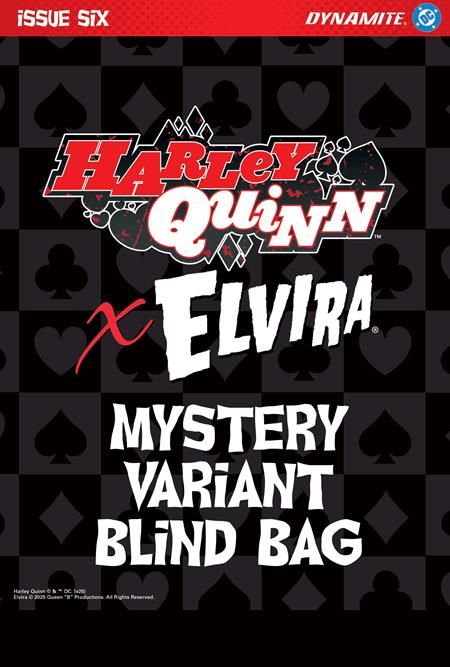 HARLEY QUINN X ELVIRA #6 CVR E BLIND BAG VAR HARLEY QUINN X ELVIRA #6 CVR E BLIND BAG VAR