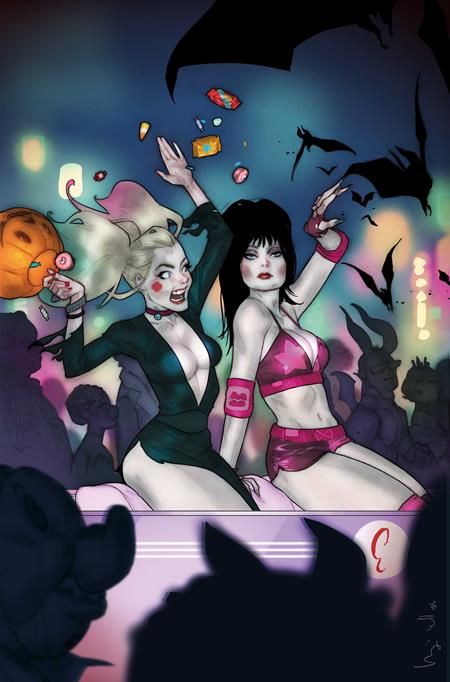 HARLEY QUINN X ELVIRA #6 CVR I 1:10 BEN CALDWELL VIRGIN VAR HARLEY QUINN X ELVIRA #6 CVR I 1:10 BEN CALDWELL VIRGIN VAR