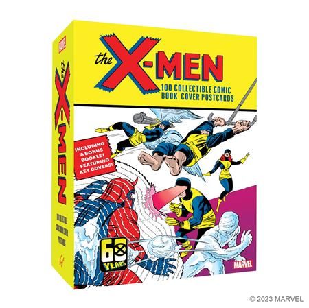 MARVEL THE X-MEN 100 COLLECTIBLE COMIC BOOK COVER POSTCARDS MARVEL THE X-MEN 100 COLLECTIBLE COMIC BOOK COVER POSTCARDS