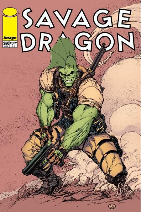 SAVAGE DRAGON #280 CVR C BRETT BOOTH & LIVESAY VAR SAVAGE DRAGON #280 CVR C BRETT BOOTH & LIVESAY VAR