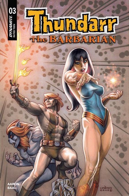 THUNDARR THE BARBARIAN #3 CVR D JOSEPH MICHAEL LINSNER VAR