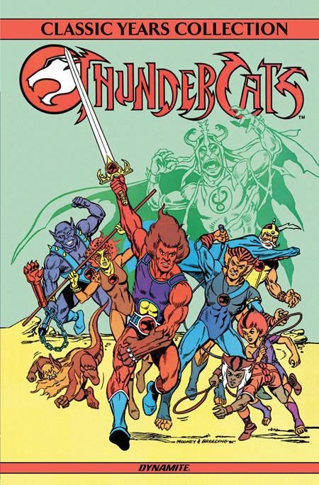 THUNDERCATS CLASSIC YEARS COLLECTION OMNIBUS HC CLASSIC COVER SIGNED BY BRETT BREEDING THUNDERCATS CLASSIC YEARS COLLECTION OMNIBUS HC CLASSIC COVER SIGNED BY BRETT BREEDING