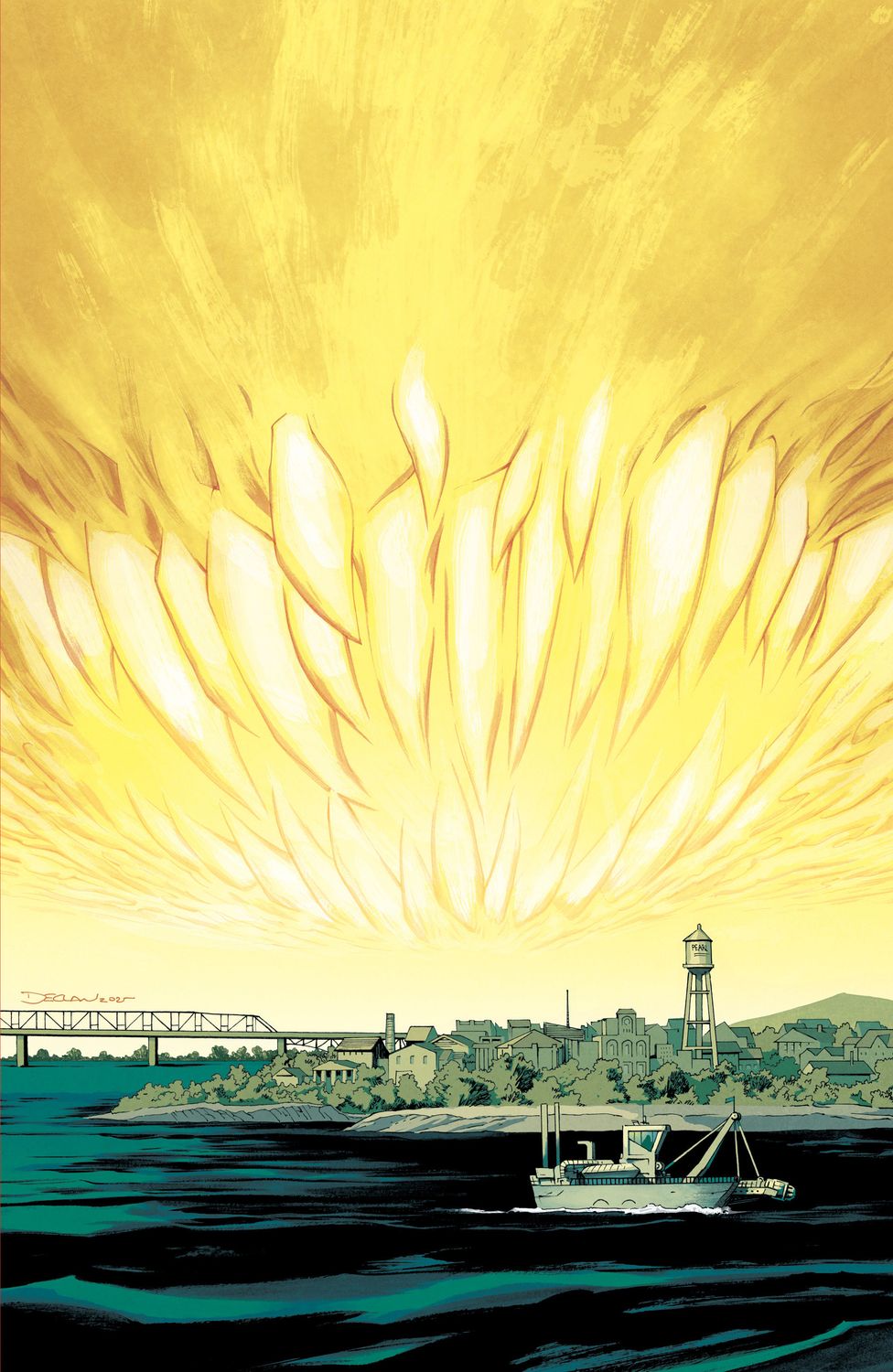 A Quiet Place: Storm Warning #2 Variant 1:15 (Shalvey Full Art)