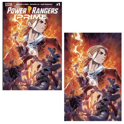Power Rangers Prime #1 Chang Variant AnZ Exclusive Set