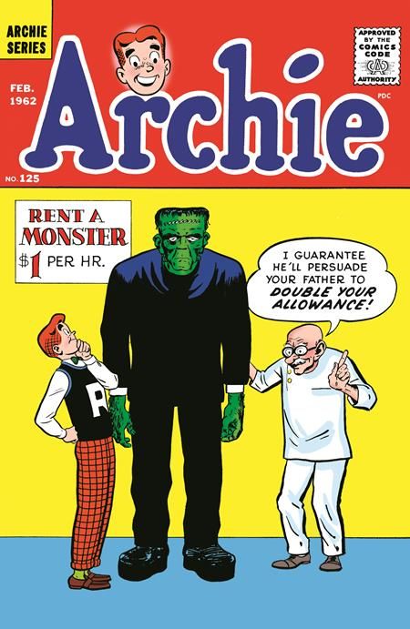ARCHIE #125 FACSIMILE EDTION CVR A HARRY LUCEY ARCHIE #125 FACSIMILE EDTION CVR A HARRY LUCEY