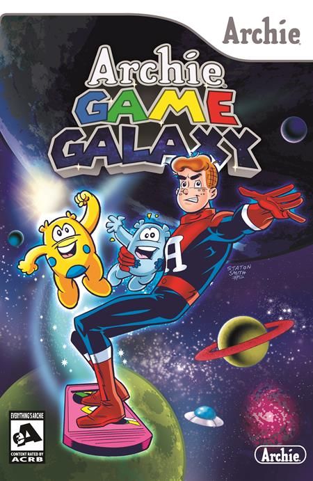 ARCHIE COMICS 85TH ANNIVERSARY PRESENTS ARCHIE GAME GALAXY #1 (ONE SHOT) CVR C DAN DECARLO FOIL VAR ARCHIE COMICS 85TH ANNIVERSARY PRESENTS ARCHIE GAME GALAXY #1 (ONE SHOT) CVR C DAN DECARLO FOIL VAR