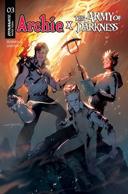 ARCHIE X ARMY OF DARKNESS #3 CVR E STUART SAYGER VAR ARCHIE X ARMY OF DARKNESS #3 CVR E STUART SAYGER VAR