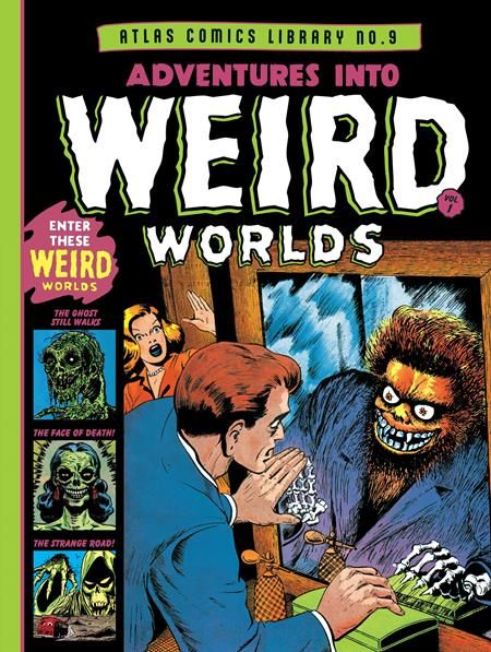 ATLAS COMICS LIBRARY HC NO 09 ADVENTURES INTO WEIRD WORLDS VOL 01