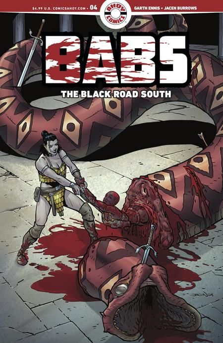 BABS THE BLACK ROAD SOUTH #4 (OF 6) CVR A JACEN BURROWS BABS THE BLACK ROAD SOUTH #4 (OF 6) CVR A JACEN BURROWS