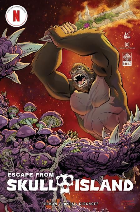 ESCAPE FROM SKULL ISLAND #4 (OF 4) CVR B CHRISTOPHER JONES VAR ESCAPE FROM SKULL ISLAND #4 (OF 4) CVR B CHRISTOPHER JONES VAR