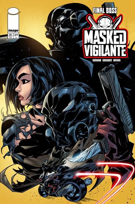 FINAL BOSS MASKED VIGILANTE (ONE SHOT) CVR B LEON GOVENDER VAR
