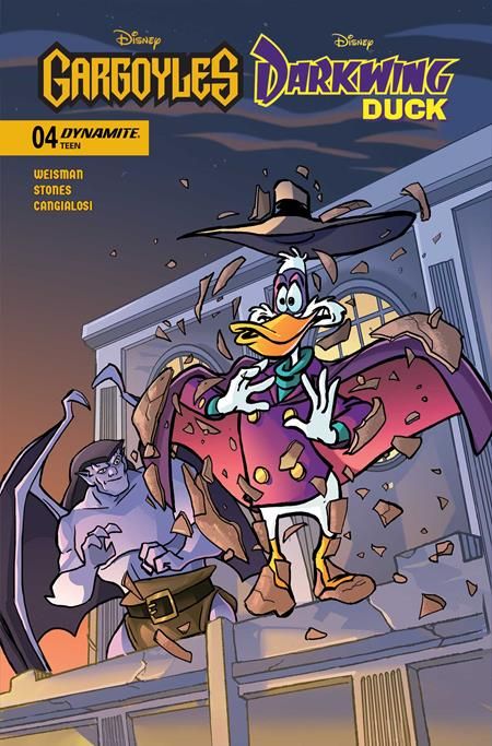 GARGOYLES/DARKWING DUCK #4 CVR A TAD STONES GARGOYLES/DARKWING DUCK #4 CVR A TAD STONES