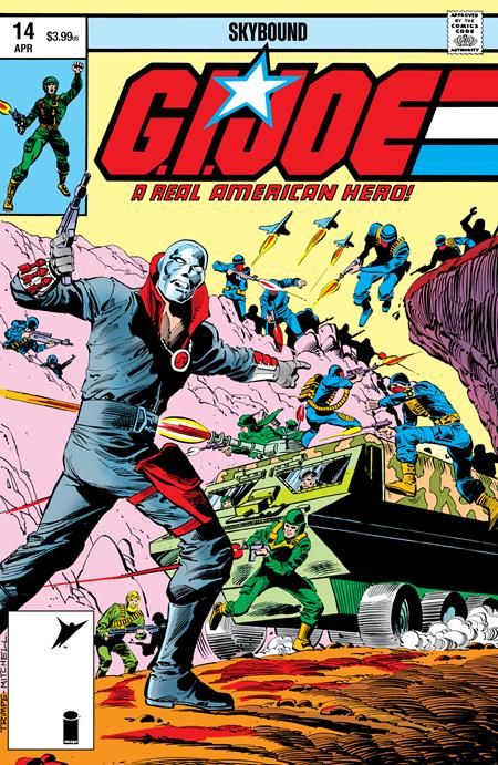 GI JOE A REAL AMERICAN HERO #14 HAMA FILES EDITION CVR A HERB TRIMPE & STEVE MITCHELL GI JOE A REAL AMERICAN HERO #14 HAMA FILES EDITION CVR A HERB TRIMPE & STEVE MITCHELL
