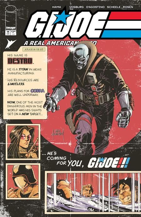 GI JOE A REAL AMERICAN HERO #14 HAMA FILES EDITION CVR B CHRIS MOONEYHAM VAR GI JOE A REAL AMERICAN HERO #14 HAMA FILES EDITION CVR B CHRIS MOONEYHAM VAR