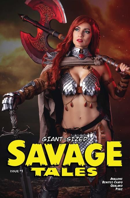 GIANT SIZED SAVAGE TALES (ONE SHOT) CVR C IVY COSPLAY RED SONJA VAR GIANT SIZED SAVAGE TALES (ONE SHOT) CVR C IVY COSPLAY RED SONJA VAR