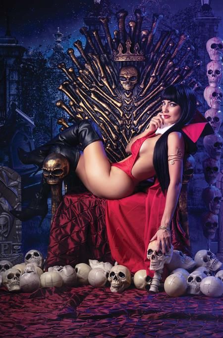 GIANT SIZED SAVAGE TALES (ONE SHOT) CVR H 1:10 IVY COSPLAY VAMPIRELLA VIRGIN VAR