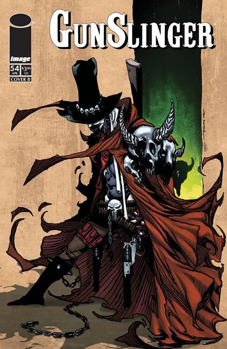 GUNSLINGER SPAWN #54 CVR B VON RANDAL VAR GUNSLINGER SPAWN #54 CVR B VON RANDAL VAR