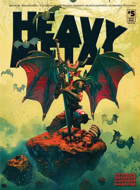 HEAVY METAL MAGAZINE #5 CVR A PASCAL BLANCHE HEAVY METAL MAGAZINE #5 CVR A PASCAL BLANCHE