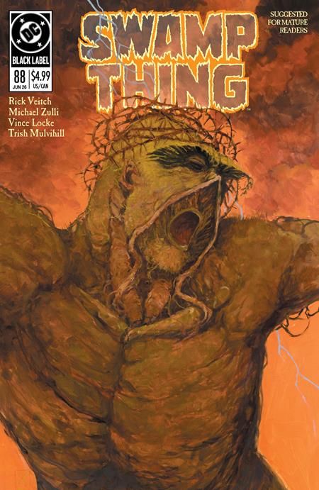SWAMP THING 1989 #1 (OF 4) CVR D MICHAEL ZULLI FOIL VAR