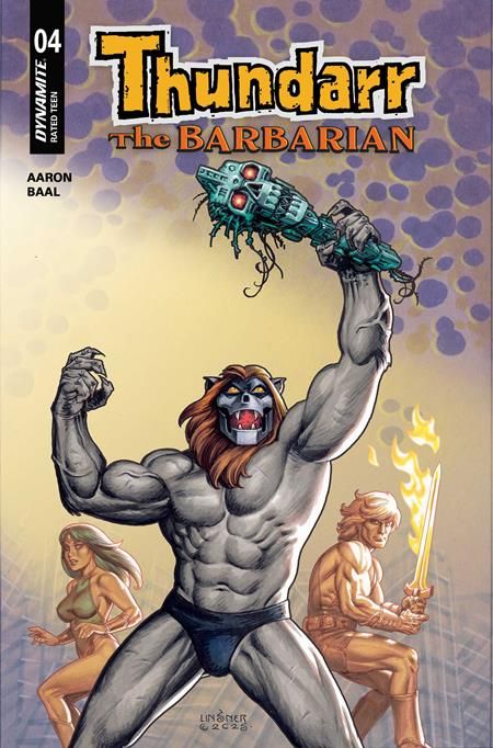 THUNDARR THE BARBARIAN #4 CVR D JOSEPH MICHAEL LINSNER VAR THUNDARR THE BARBARIAN #4 CVR D JOSEPH MICHAEL LINSNER VAR