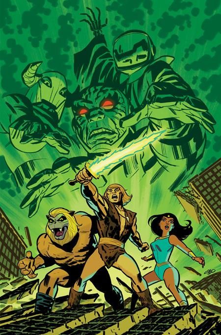 THUNDARR THE BARBARIAN #4 CVR E MICHAEL CHO METAL PREMIUM CVR VAR THUNDARR THE BARBARIAN #4 CVR E MICHAEL CHO METAL PREMIUM CVR VAR