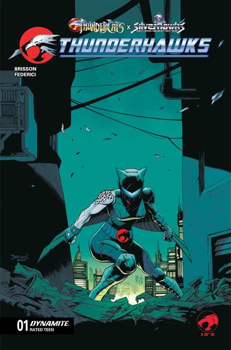 THUNDERCATS X SILVERHAWKS THUNDERHAWKS #1 CVR B DECLAN SHALVEY VAR THUNDERCATS X SILVERHAWKS THUNDERHAWKS #1 CVR B DECLAN SHALVEY VAR