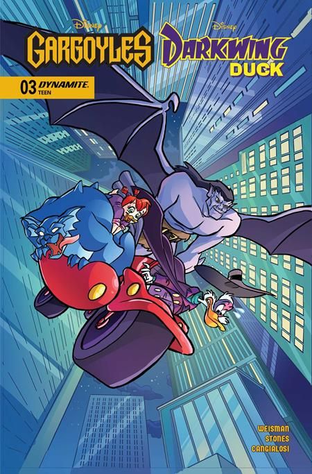 GARGOYLES DARKWING DUCK #3 CVR A TAD STONES