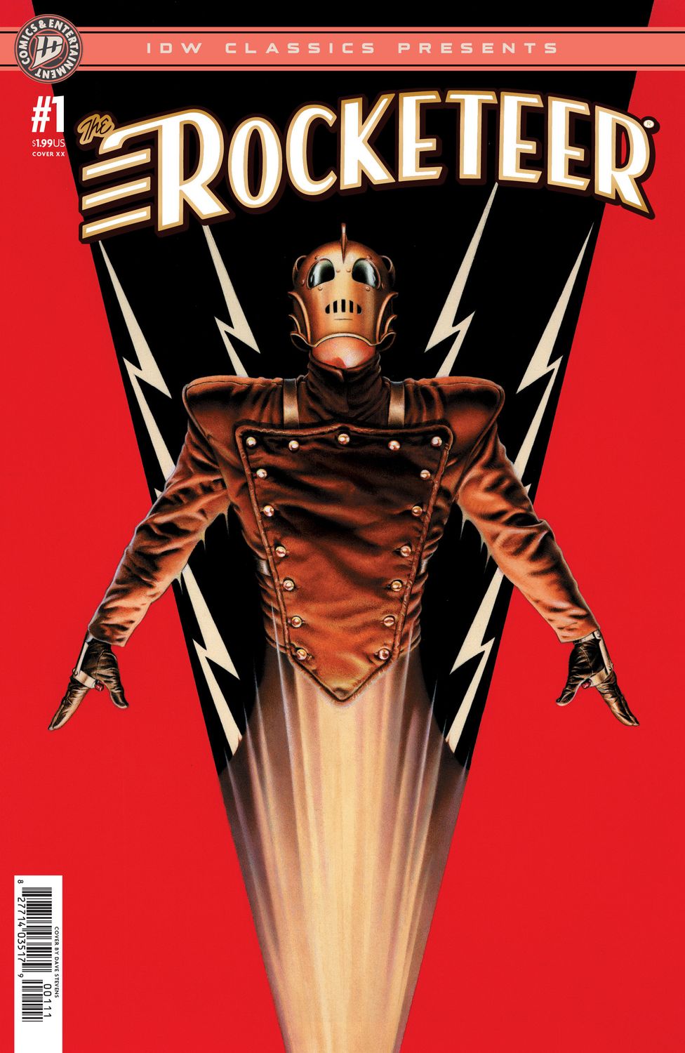 The Rocketeer #1: IDW Classics Cover A (Stevens) The Rocketeer #1: IDW Classics Cover A (Stevens)