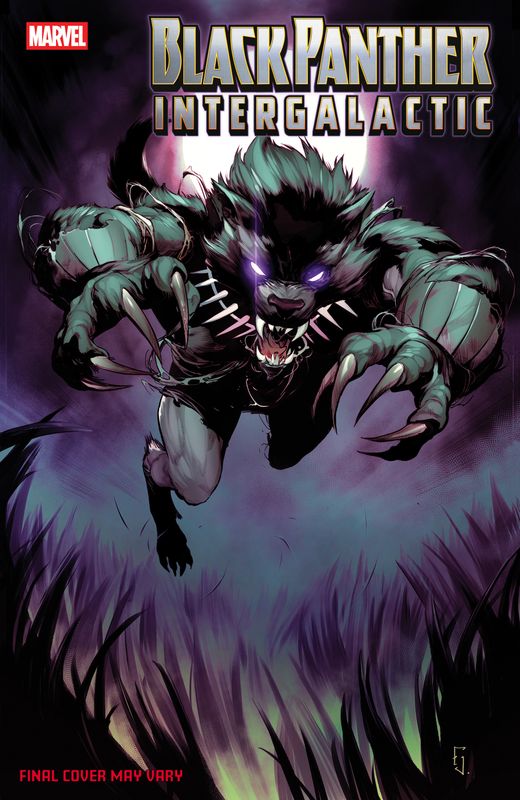BLACK PANTHER: INTERGALACTIC #4 JUAN FRIGERI MARVEL MONSTER VARIANT